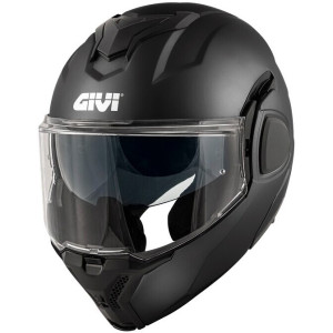 Casco Moto Modulare P/J Givi X36 FIBRA Nero Opaco taglia S