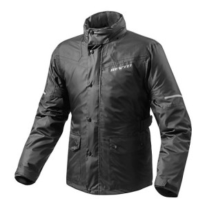 Giacca antipioggia moto rev'it nitric 2 h2o nera