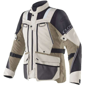 Giacca Moto Clover OUTLAND 3 WP nero sabbia taglia 3XL