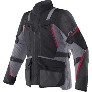 Giacca Moto Clover OUTLAND 3 WP rosso nero taglia 2XL