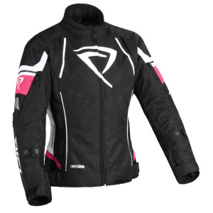 Giacca Moto DIFI Estoril Donna Aerotex Nero Rosa taglia XS