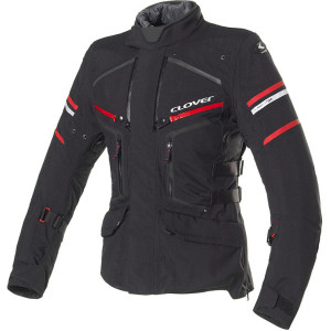 Giacca Moto Donna Clover LAMINATOR 2 LADY WP Nero taglia XS