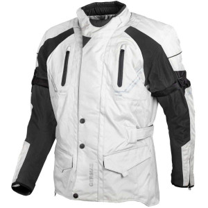 Giacca Moto Gms Taylor Beige Nero taglia XL