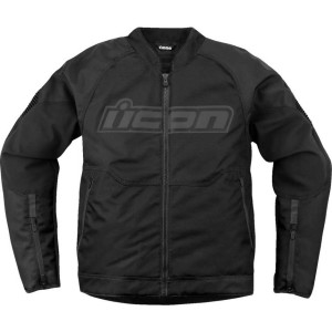 Giacca Moto Icon OVERLORD3 CE Nero taglia L