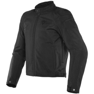 Giacca moto in tessuto dainese mistica tex nero