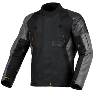 Giacca moto Macna Entrity Grigio / Nero taglia 3XL