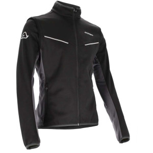 Giacca Sofshell Acerbis Track Nero Grigio taglia S