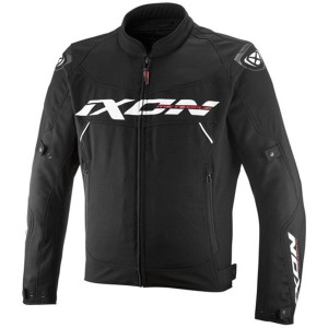 Giubbotto Moto Ixon METEOR 31 Nero Bianco taglia 3XL