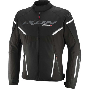 Giubbotto Moto Ixon STRIKER 2 Nero Bianco taglia 2XL