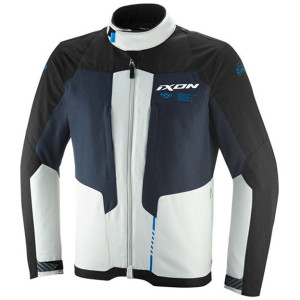 Giubbotto Moto Ixon TYR Blu Marino Grigio Blu taglia M
