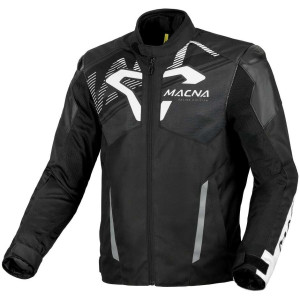 Giubbotto Moto Macna Sevent Nero / Bianco taglia XL