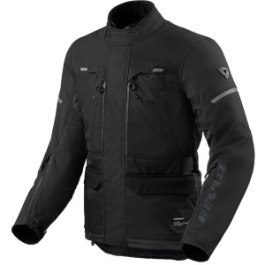 Giubbotto Moto Rev'it Jacket Outback 5 H2O Nero taglia S