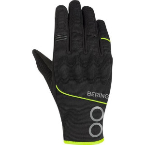 Guanti Modo BERING NASSAU Nero/Giallo Fluo taglia 13