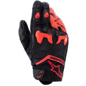Guanti Moto Alpinestars SP-R TECH Nero Rosso Fluo taglia L