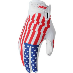 Guanti Moto Cross Enduro Thor Launchmode Patriot taglia S
