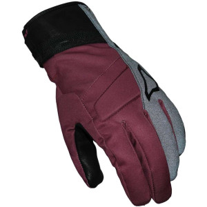 Guanti Moto Donna Macna Daunta RTX Bordeaux Nero taglia S