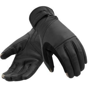 Guanti moto estivi in pelle rev'it nassau h2o nero