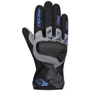 Guanti Moto Estivi Ixon GRAVEL Nero Grigio Blu taglia M