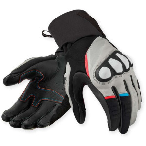 Guanti Moto Rev'it Combustion Nero Grigio chiaro taglia L