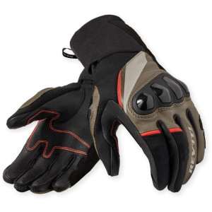 Guanti Moto Rev'it Combustion Nero Marrone taglia M