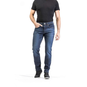 Jean denim moto ixon wayne washed blu