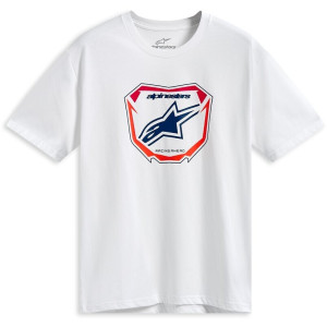 Maglia Alpinestars PLATE SS CSF Bianco taglia L