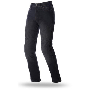Pantaloni moto jeans seventy pj4 ce regolar nero