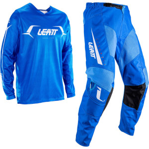 Ride Kit Moto Cross 3.5 V26 Leatt Blu taglia M