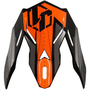 Tesina Just1 Per Casco J38 BLADE Arancio Nero taglia unica
