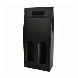 Polsinelli Coffret noir pour 2 bouteilles (30 pcs)
