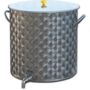 Polsinelli Cuve inox 75 L avec robinet