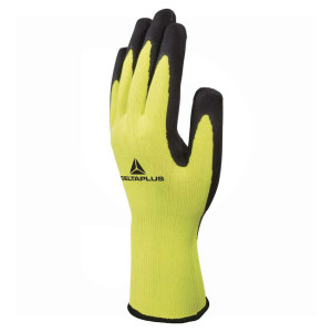 Polsinelli Gants enduits de latex noir - Taille 10 (XL)