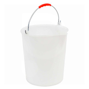 Polsinelli Seau blanc pour aliments 14 L
