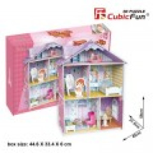 Cubic Fun Puzzle 3D - Pianist's Home (Difficulté: 4/6)