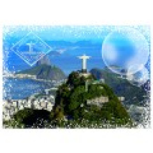 Grafika Travel around the World - Brésil