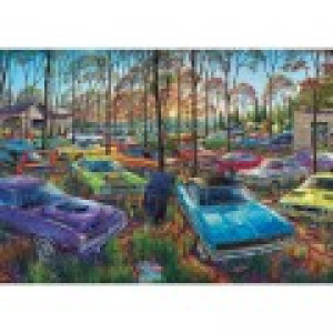 ART Puzzle Cimetière de Voiture