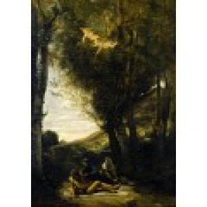 Grafika Kids Jean-Baptiste-Camille Corot : Saint Sebastian Succored by the Holy Women, 1874