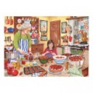 HOP - House of Puzzles Pièces XXL - Confiture de Fraises