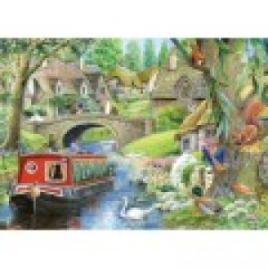 HOP - House of Puzzles Pièces XXL - Canal Idyllique