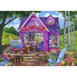 Bluebird Puzzle She Shed Studio