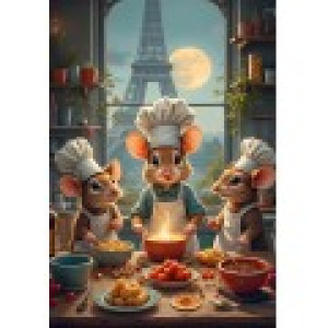 Bluebird Puzzle Les Petits Chefs de Paris