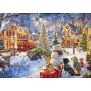 Bluebird Puzzle Villa de Noël