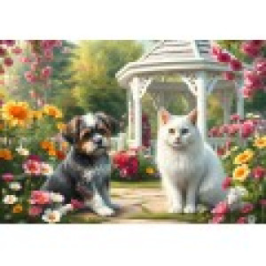 Bluebird Puzzle Compagnons au Jardin