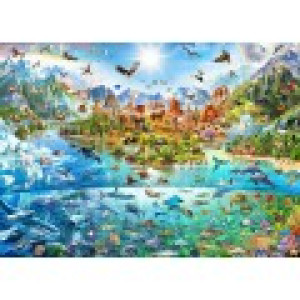 Bluebird Puzzle Beauté Américaine