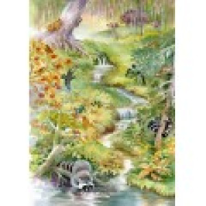 Bluebird Puzzle Forest Animals