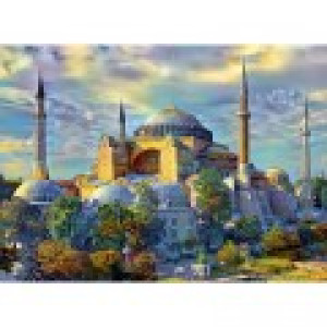 Bluebird Puzzle Hagia Sophia, Istanbul, Turkey