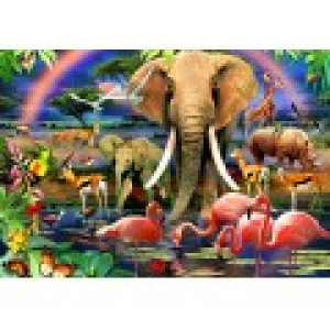 Bluebird Puzzle African Savannah