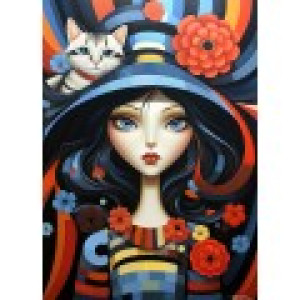 Bluebird Puzzle Portrait Women And Animals