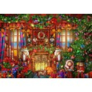 Bluebird Puzzle Christmas Interior