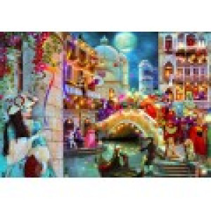 Bluebird Puzzle Carnival Moon